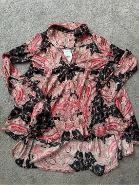 Free People Field of Butterflies Tunic NWT